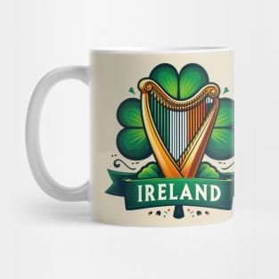 Irish Harp Mug